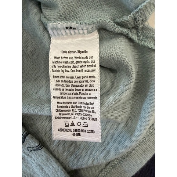 Modern Moments by Gerber Boys 18M 2-Piece Top and Cargo Pants Set Toddler New - Picture 4 of 8